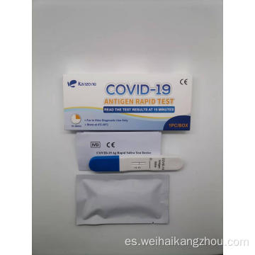 Uso individual nuevo kit de prueba rápida de antígeno coronavirus